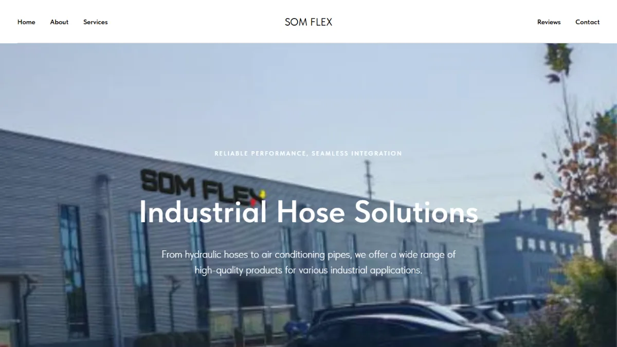 Сайт SOM FLEX — корпоративный сайт, разработка skill.it
